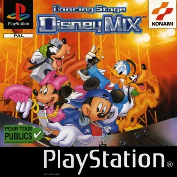 Dancing Stage - Disney Mix (EU) box cover front